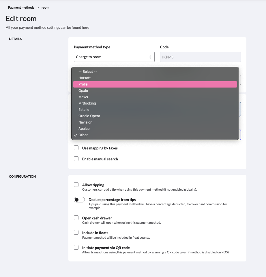 change pms provider Change PMS Provider