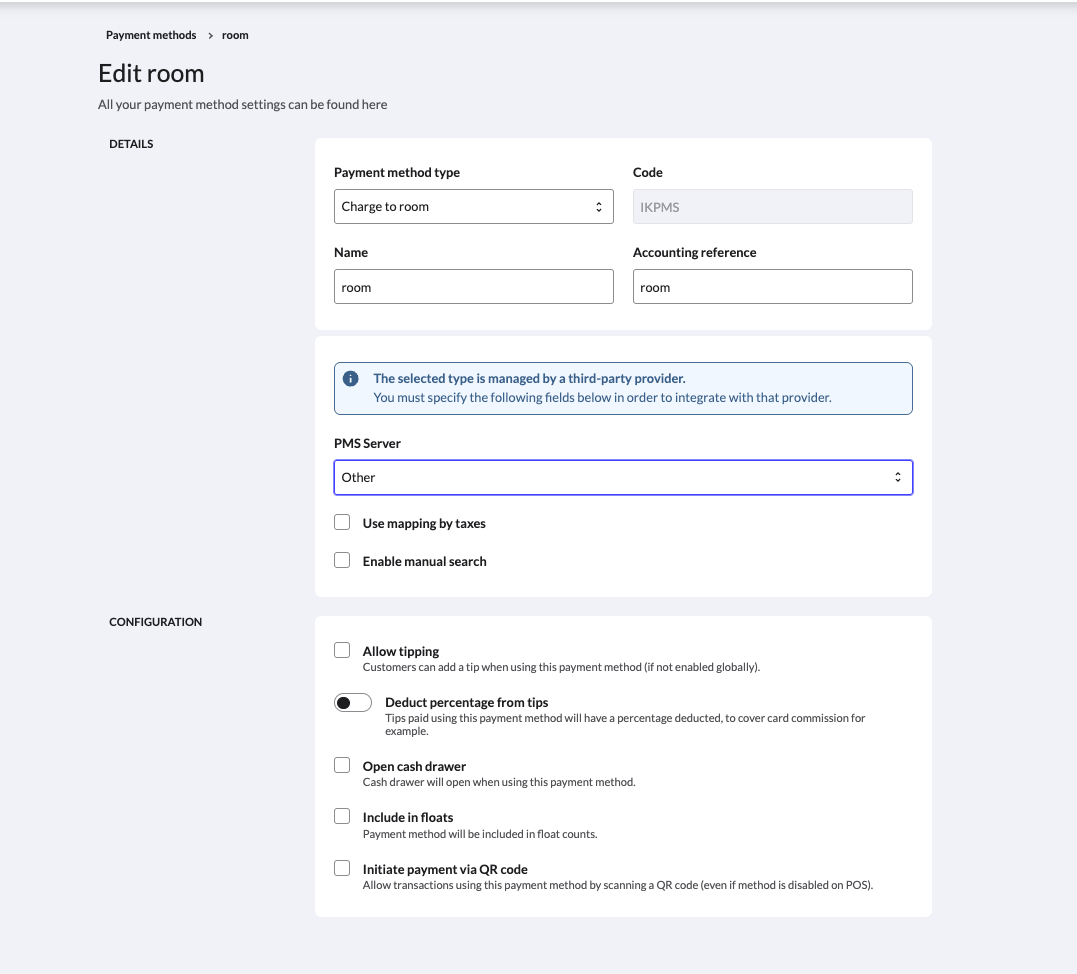 other pms provider Other PMS Provider